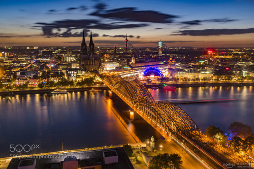 Cologne at night