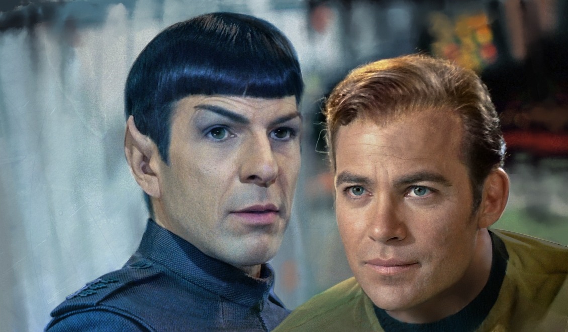 Spock/Kirk — duckyreads: Basically, more mixed-generation...