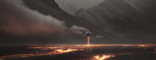 theamazingdigitalart:Wonderful digital landscapes painted by...