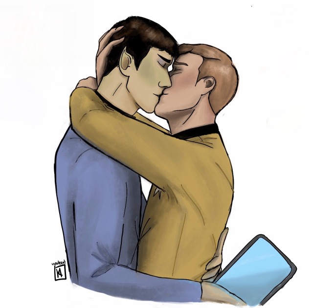 Спирк. Spirk fanart.