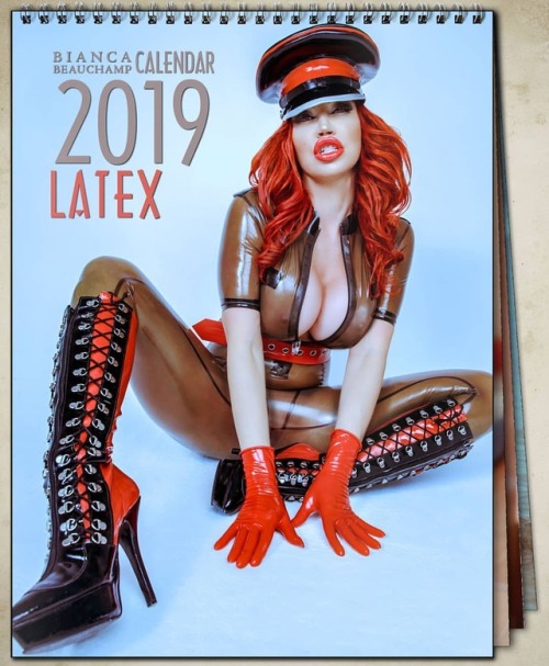 biancabeauchamp:Proud of my Latex calendar 2019! Available at...