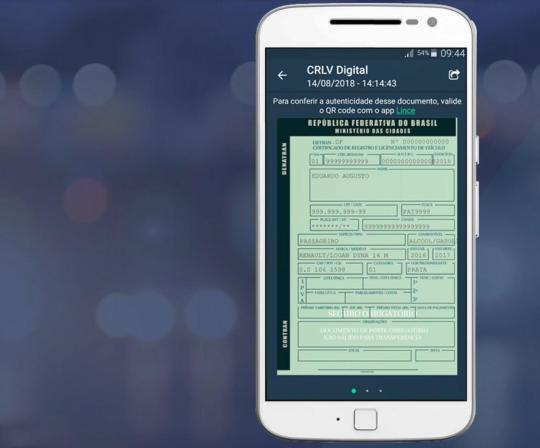 crlv digital inisterio das cidades documento carro