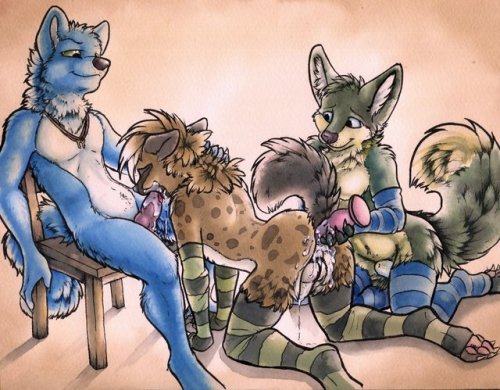 chastityfur:Centre of Attention by ruaidri 