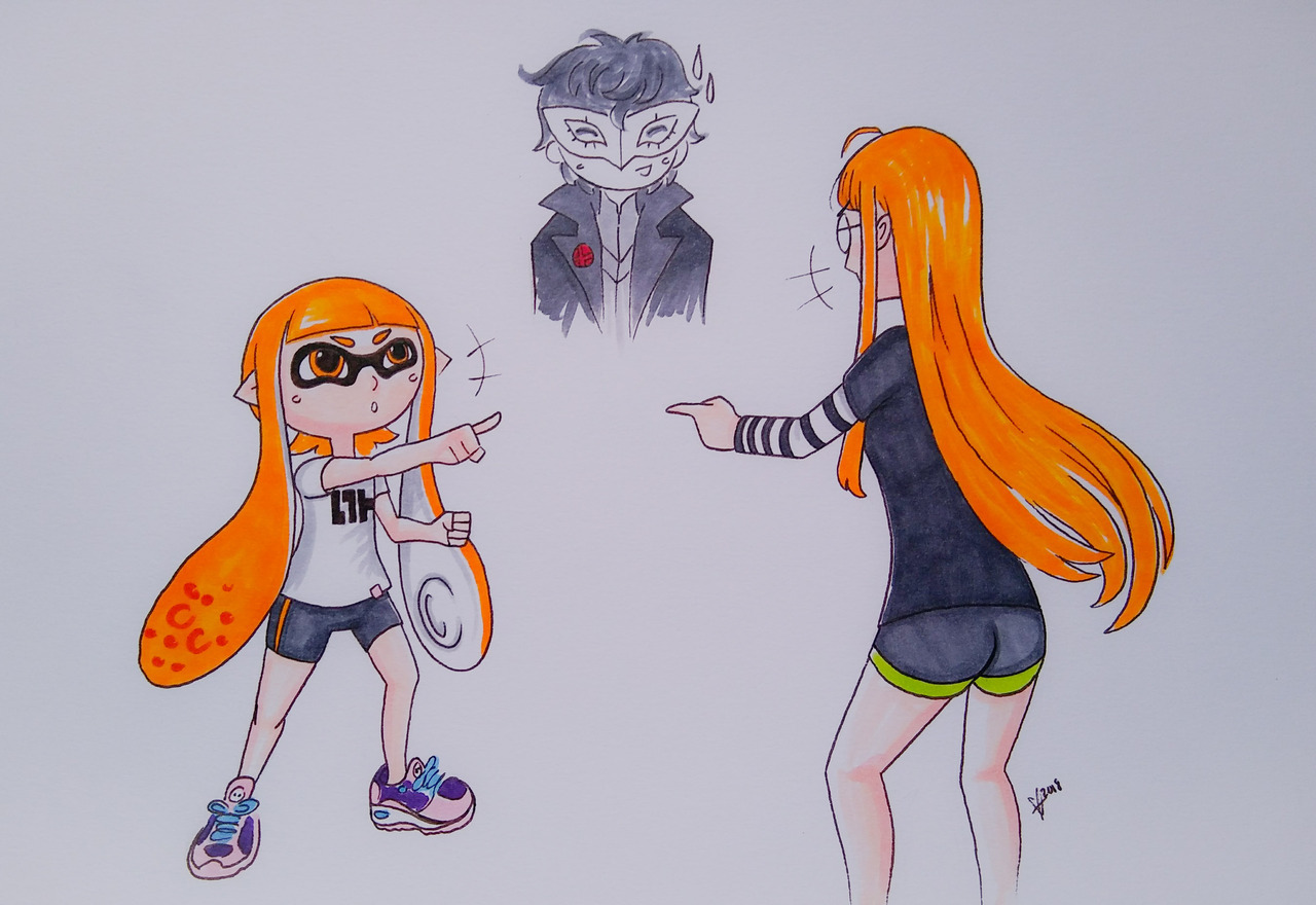 Heisen S Doodles Mostly Futaba There She Is Joker The