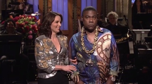 elizabethblerglemon:Welcome back Tina Fey and Tracy Morgan