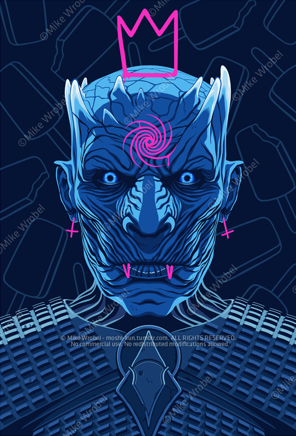 Night King 14x20 - Limited signed and numbered edition of 400. Available on my STORE STORE - FACEBOOK - TWITTER - INSTAGRAM — Immediately post your art to a topic and get feedback. Join our new community, EatSleepDraw Studio, today!