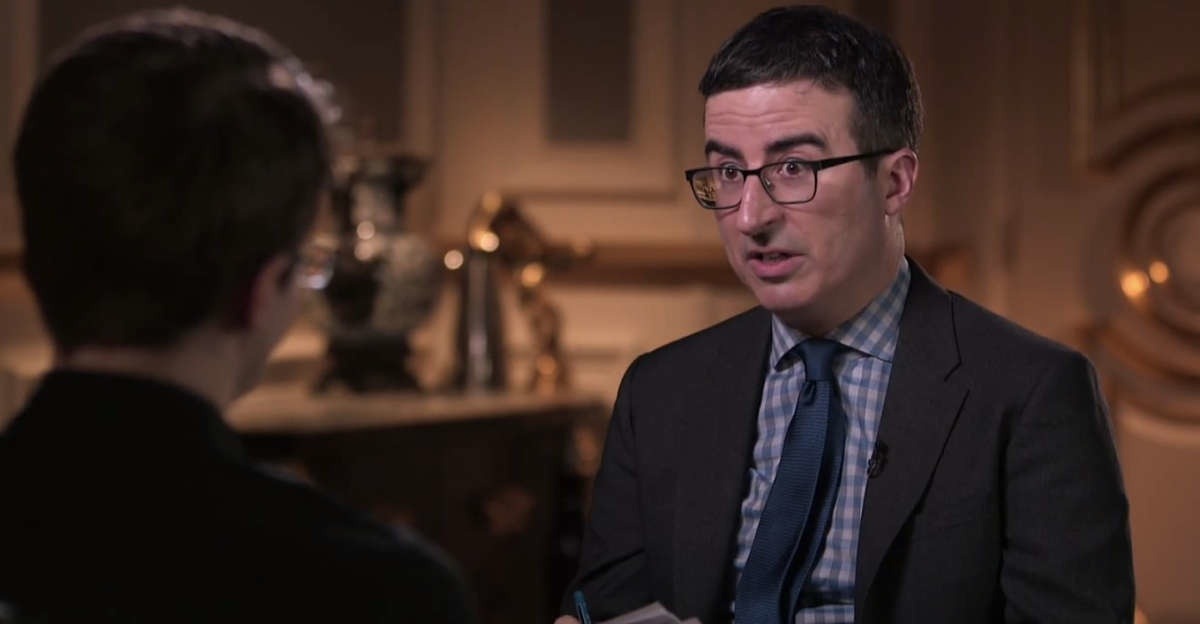 A poem constructed entirely from verbs used in John Oliver video headlines
Fusion