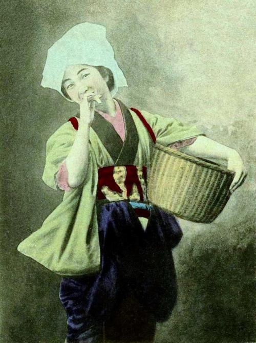 TOKIMATSU – A Real GEISHA Dressed as a Country Girl TEA PICKER (by Okinawa Soba)