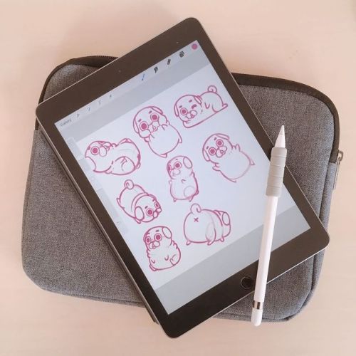 pugliepug:Recently got an iPad + Apple Pencil to have...