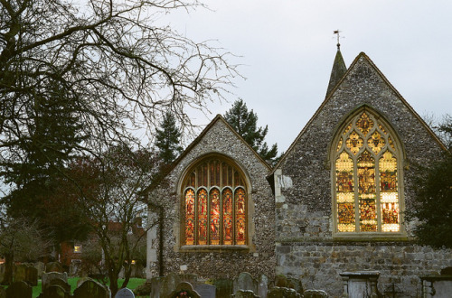 paperdovess:st nicolas church, bookham by paul (england) on...