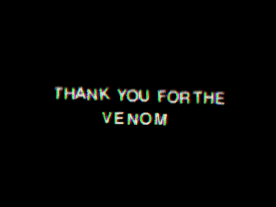 Thank You For The Venom By My Chemical Romance Tumblr