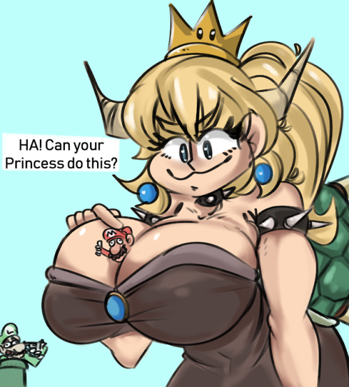 Bowsette Giantess