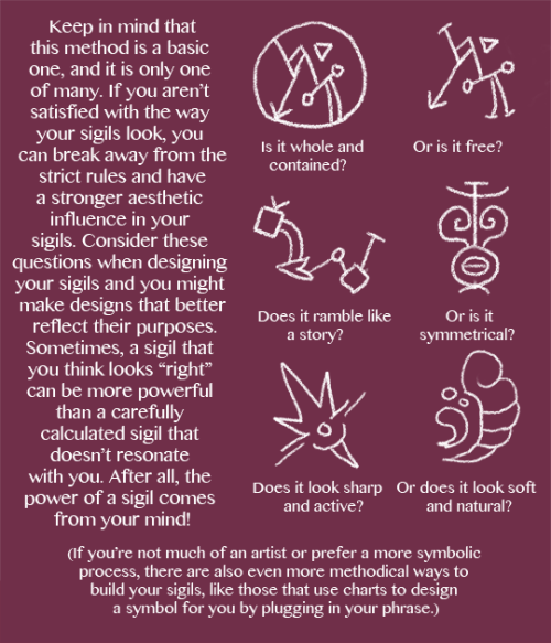 scry-and-sketch:Here’s some advice I had about sigils, a fun...