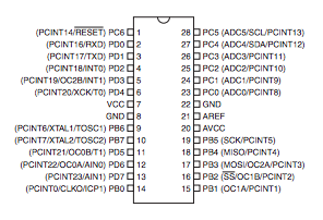 Riding the Clutch — Soldering directly to the AREF pin on a ATMEGA328P ...