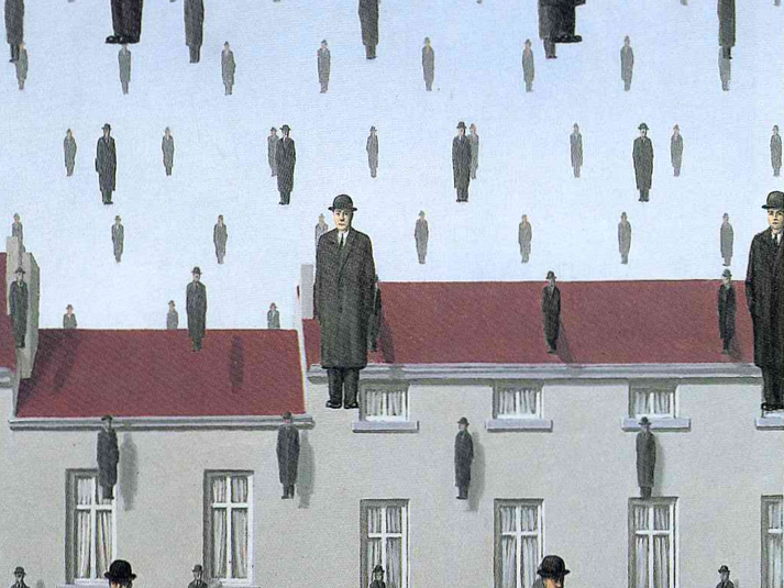 Golconda (1953) René Magritte The Idle Mind...