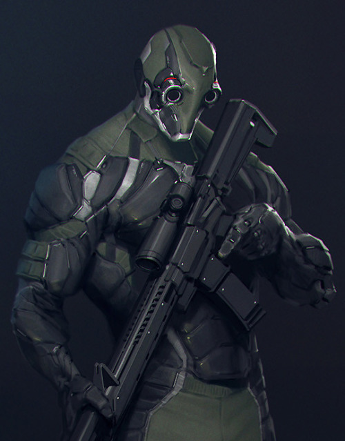 Best Ever Sci Fi Soldier Concept Art