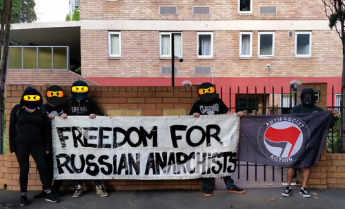 Sydney, Australia: Solidarity Action for Anarchist and...