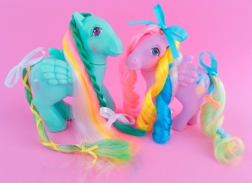 pretty-parlor: ♡ Brush ‘N Grow Ponies  ♡