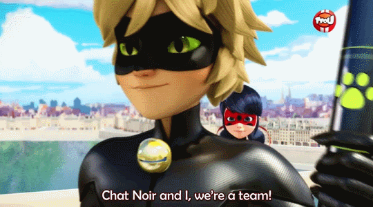 Miraculous Gifs Chatnoirs Baton My God No One Loved Him