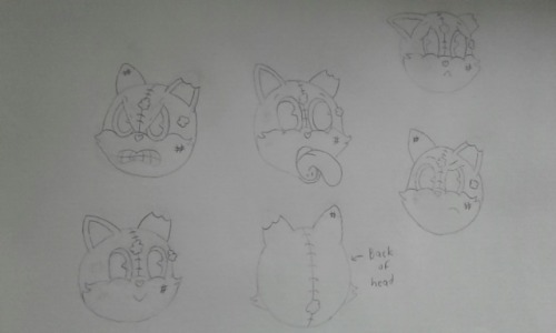 I doodled some Natekat heads. Got rid of his droopy eyelid since...