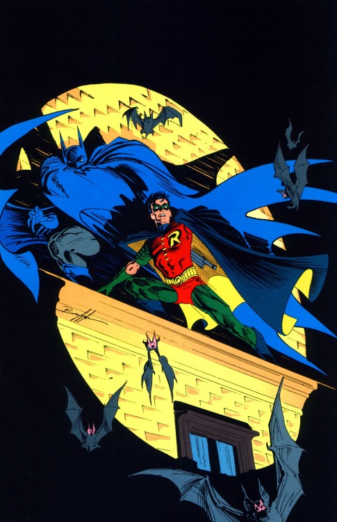 spaceshiprocket:Batman and Robin by Norm Breyfogle