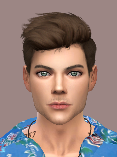 harry styles long hair sims 4 cc