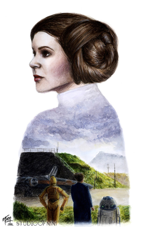 studioofmm:The Women of Star Wars SeriesPrint sets available...