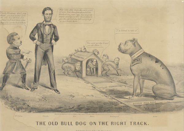 1860 and 1864 Presidential Election Cartoons by...