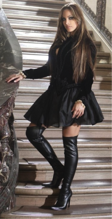 Thigh high boots