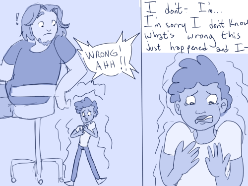 infinitesimalee:Very sloppy and plotless shrinking comic ;o;