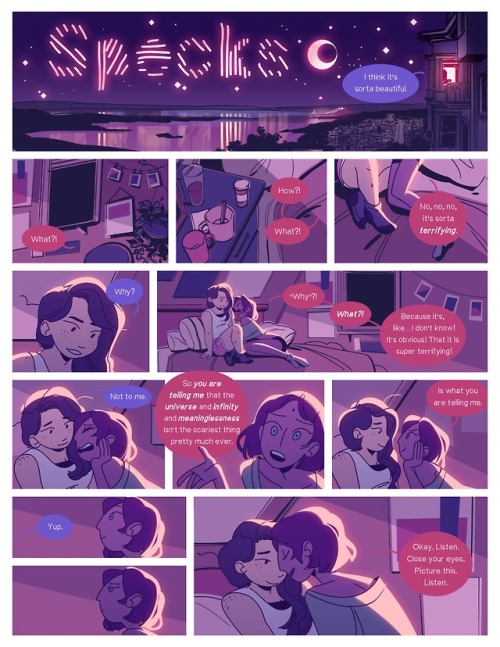 jessicamao:johnathonolyon:Specks. A short little comic about...