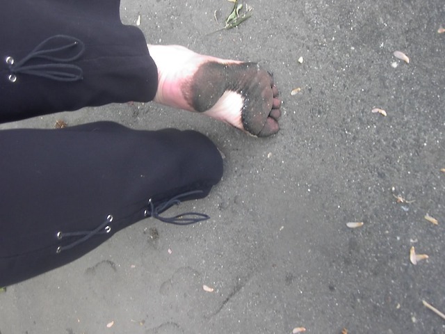 Female Dirty Feet Soles