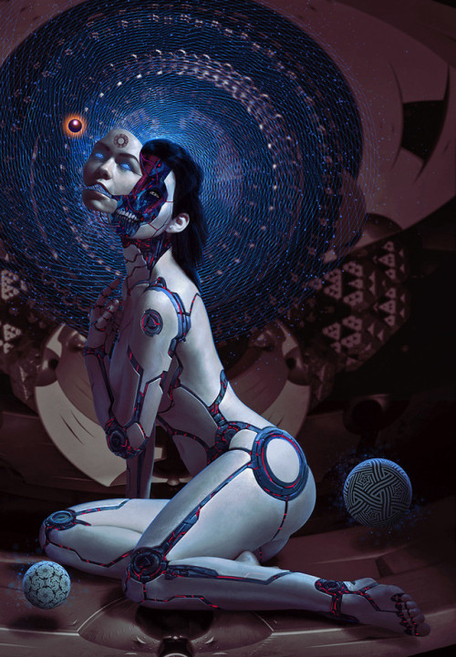 digitalessence:The “Android Legacy” series by Oliver Wetter.