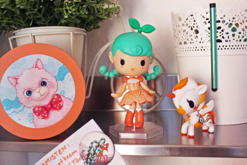 barbie repaint toys tokidoki unicorn barbie video kawaii unicorno arpakasso alpacasso peach mint living home decor decoration ikea rainbow mystuff my stuff vinyl figure toy collector