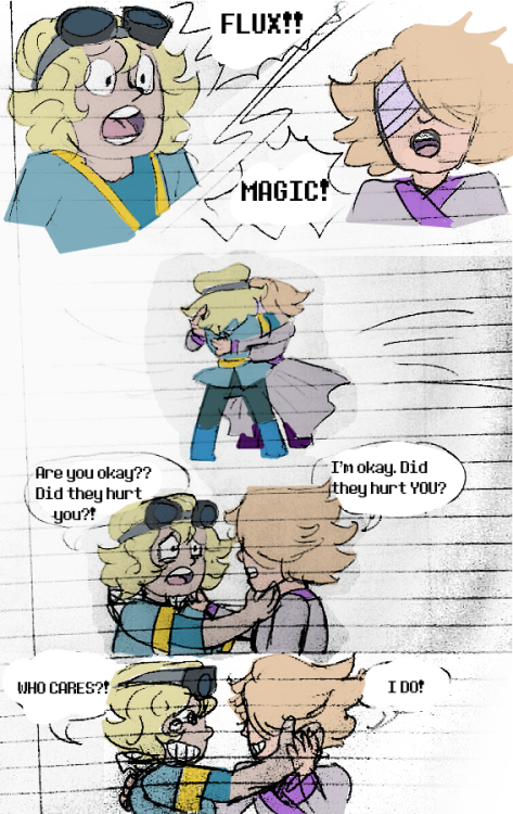 cyart:so, here’s a weird not-really-crossover AU between...