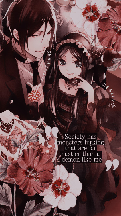 keith-al:ㅤ Kuroshitsuji ( black butler ) +  Sebastian...