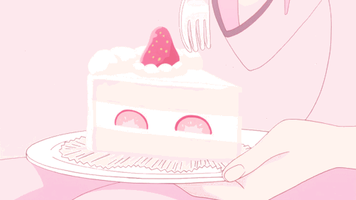 strawberry cake on Tumblr