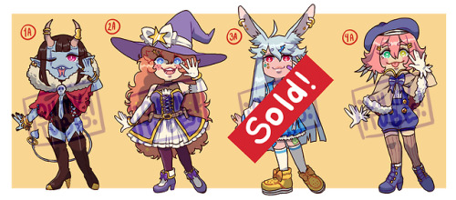 I made this adoptables that are available for sale comes with an...