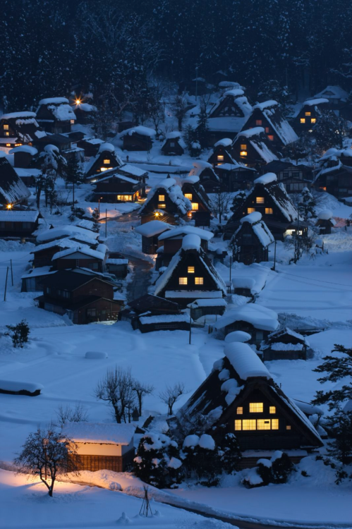 nubbsgalore:the village of shirakawa-gō in japan’s gifu...