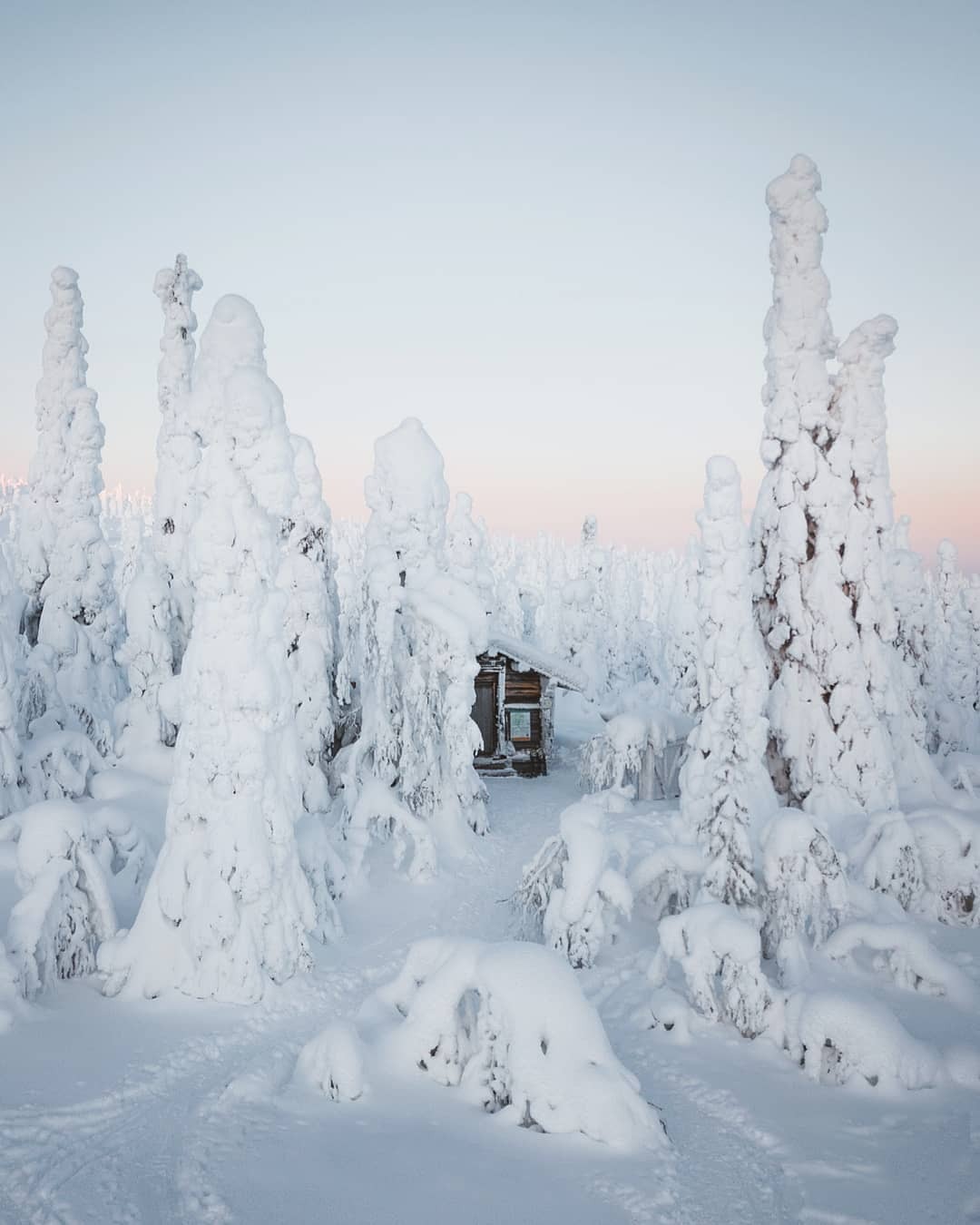 Blog To Travel Is To Live Cabinporn A Remote Cabin In A Snowy