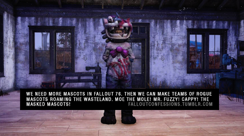 Mr Fuzzy Costume Fallout 76 Location