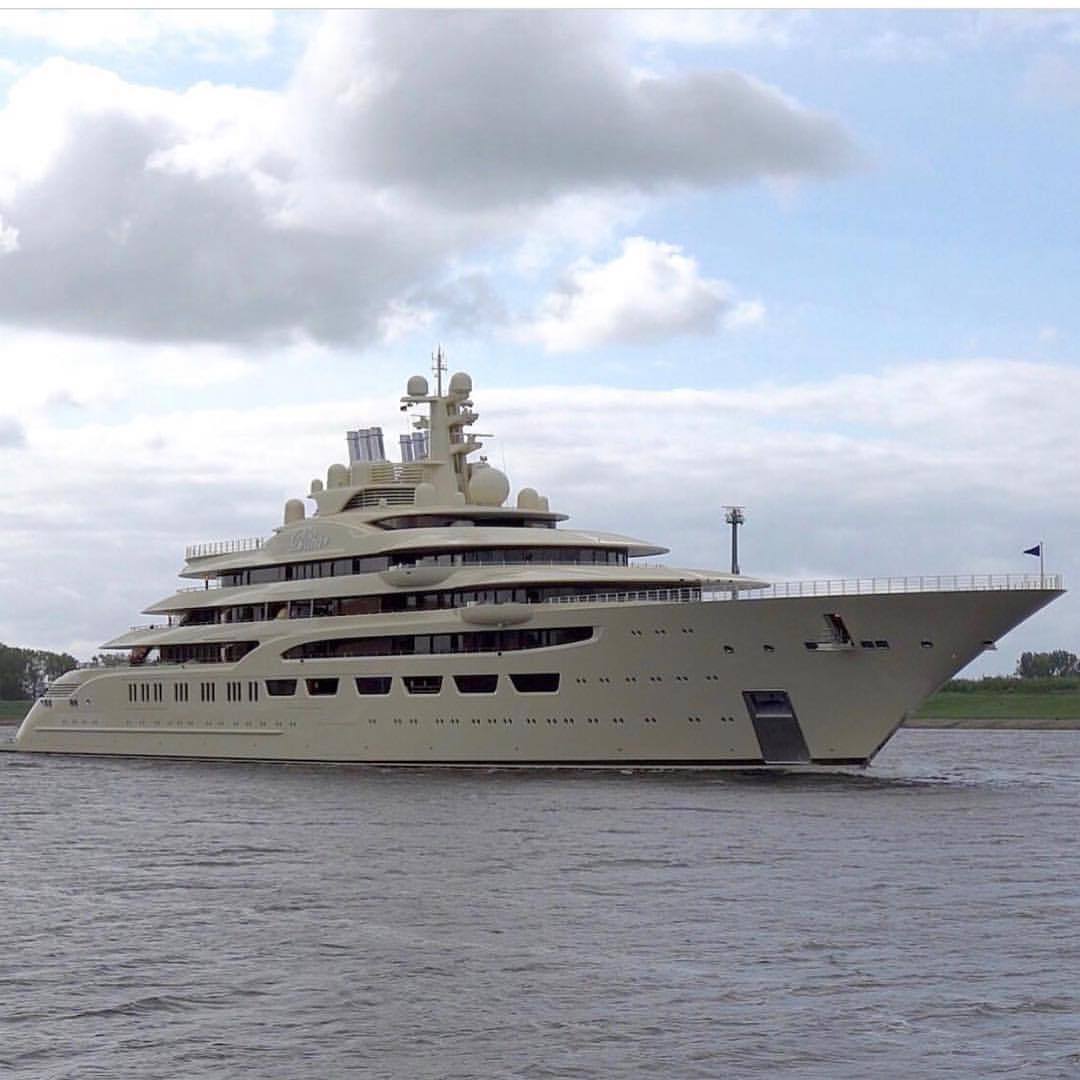 largest yacht by volume