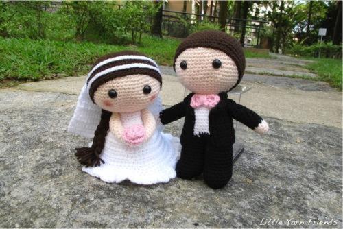 crochet wedding doll free pattern