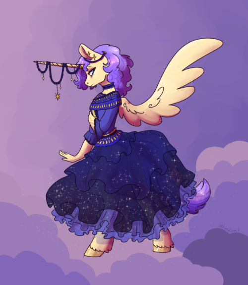 i drew pluto in a dress