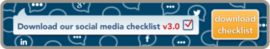 Download our Free Social Media Checklist