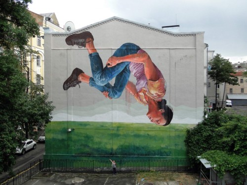 jedavu:Street art of Fintan MageeAustralian street artist,...