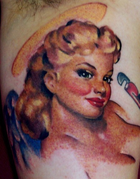 Beautiful Pin Up Girl Tattoo Ideas