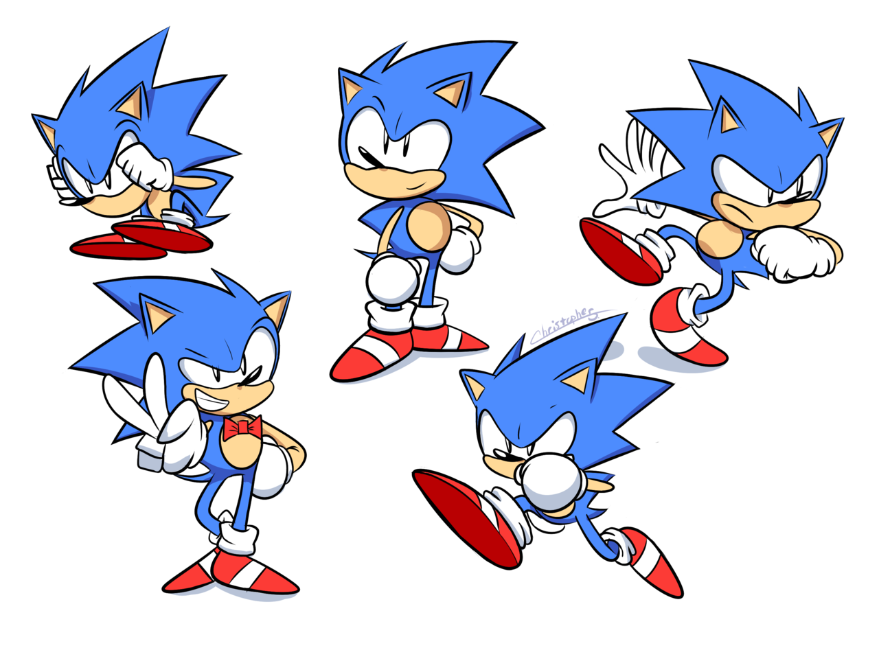 Tyson Hesse Sonic Sprites