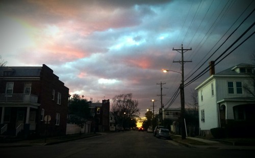 rvabrandles:Church Hill sunset