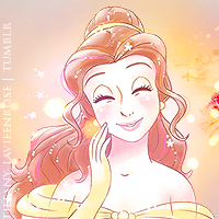 tiffany-lavieenrose:Princess Belle - 200x200